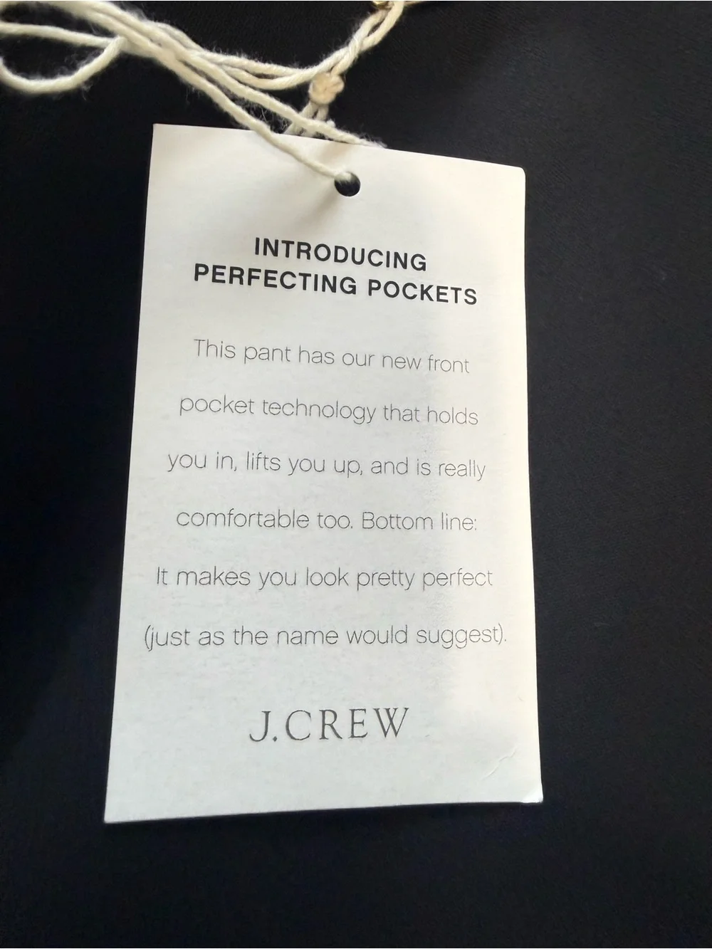 J. Crew staple inseam fabric